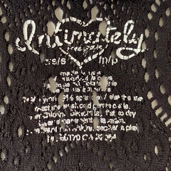 Free People black Lacey top. Size XS/S - Picture 5 of 5